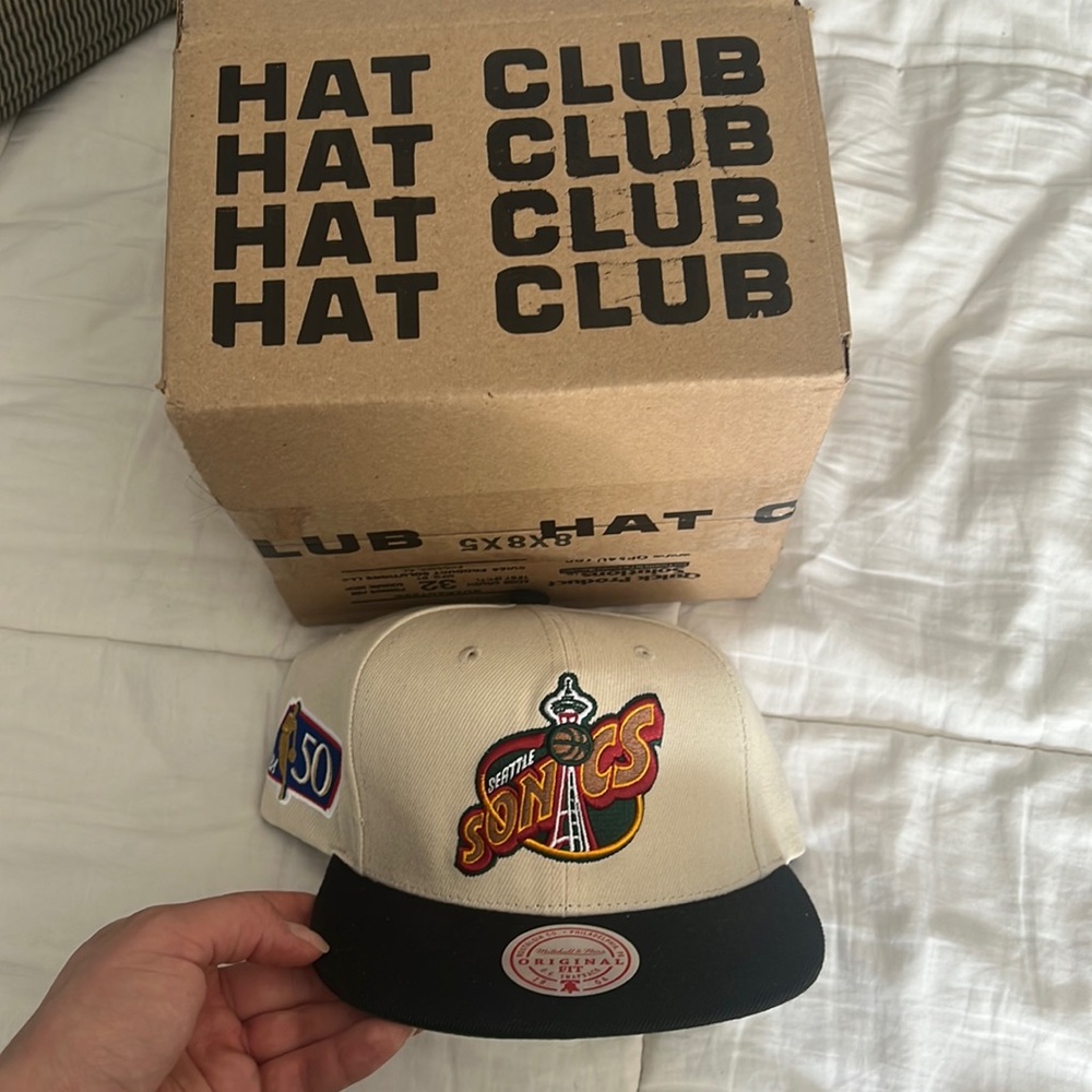 Hat Club Seattle Sonics Snap Back